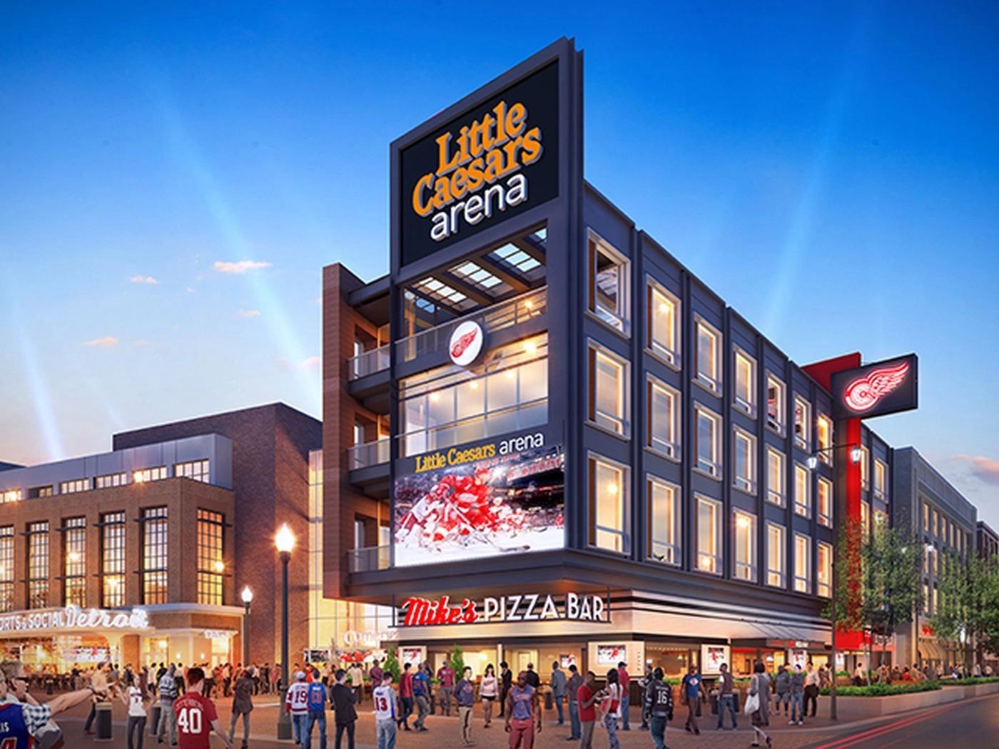 Little Caesars Arena Detroit events